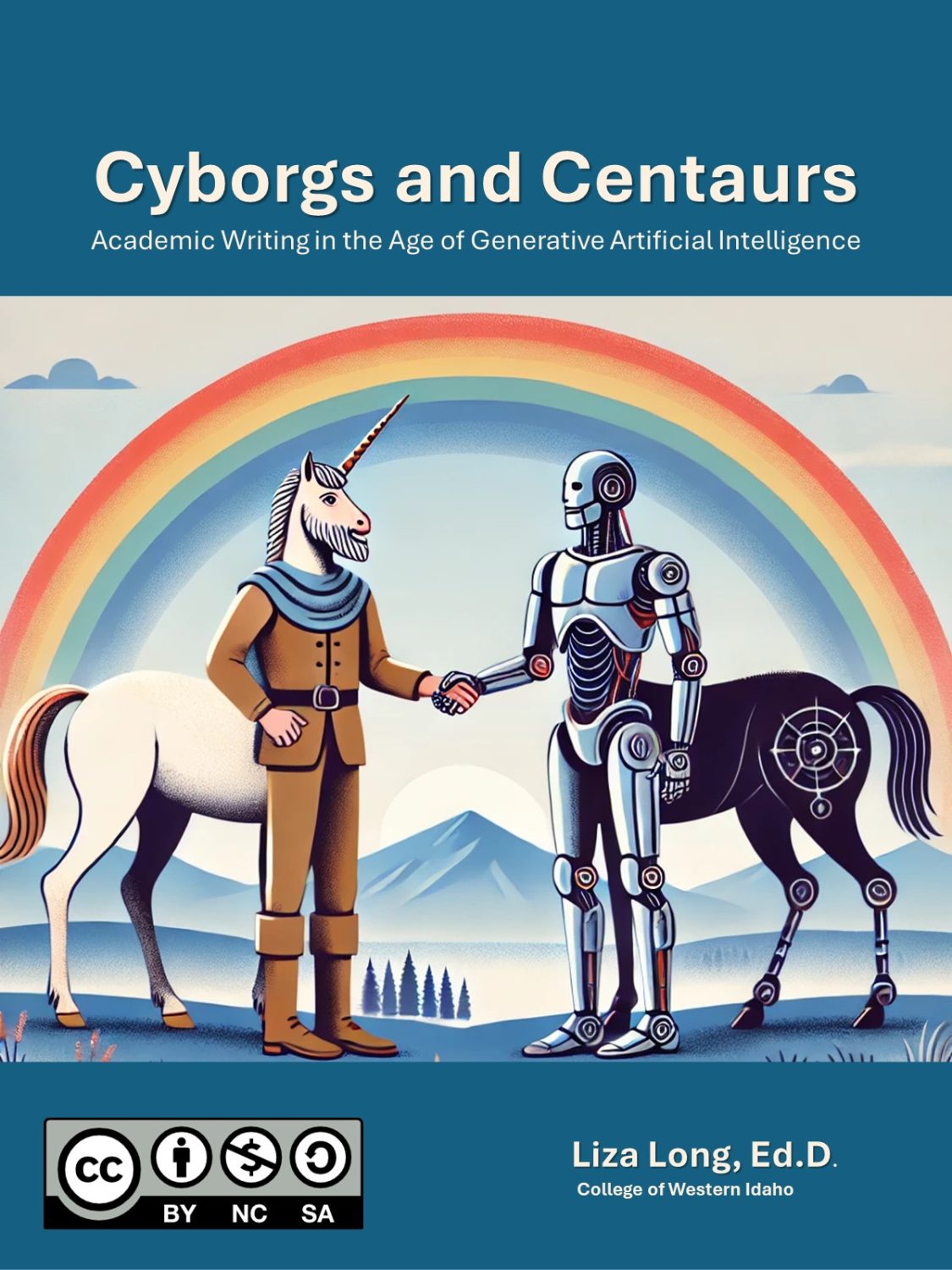 Cover image for Cyborgs and Centaurs: Academic Writing in the Age of Generative Artificial Intelligence