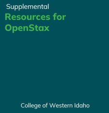 Supplemental Resources for OpenStax book cover