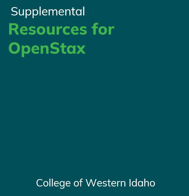 Cover image for Supplemental Resources for OpenStax